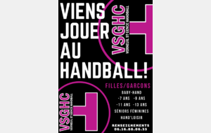 Viens Jouer au Handball